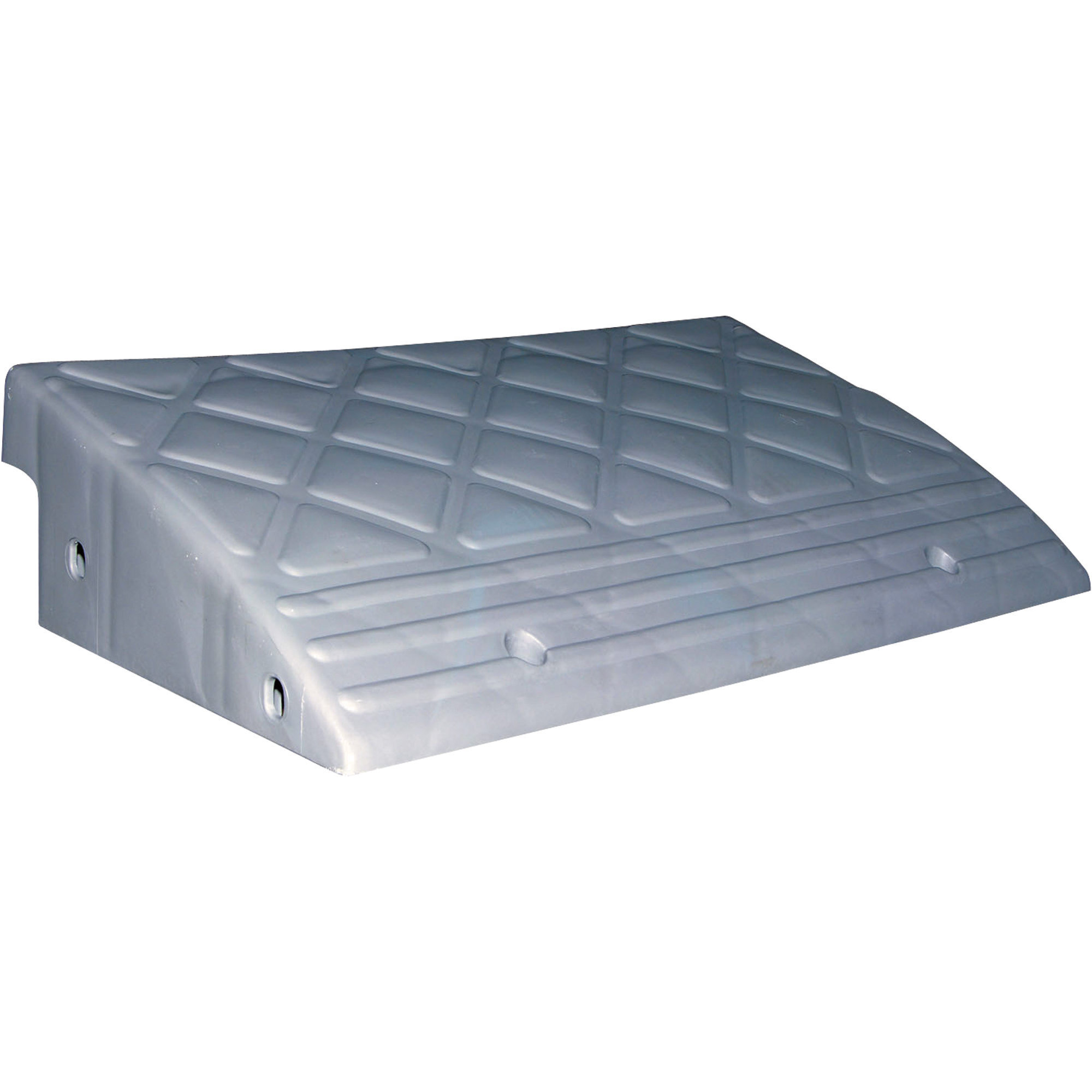 Vestil Multipurpose Ramp - 13.4in.L x 5.9in.H, Polypropylene, Non-Skid Surface, Model# MPR-2313-G